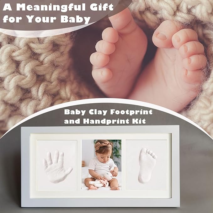 Inkless Newborn Hand & Footprint Kit - Baby Paw Print Gift-BubblyBeeBaby