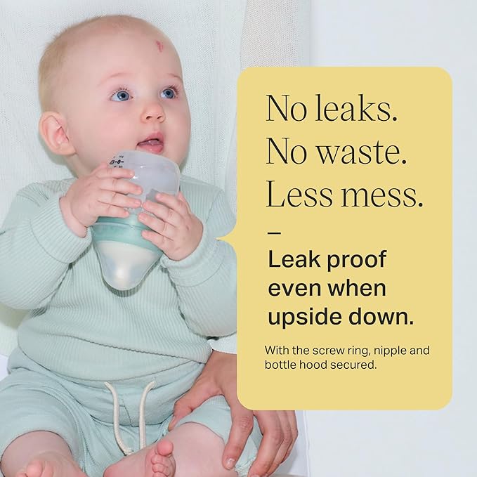 Tommee Tippee Advanced Anti-Colic Ready for Baby Bottle Set, 5oz and 9oz Self-Sterilizing Bottles, Slow and Medium Flow Nipples, 0-6 Month Pacifiers, Travel Bottle Warmer, Removable Bottle Handles-BubblyBeeBaby