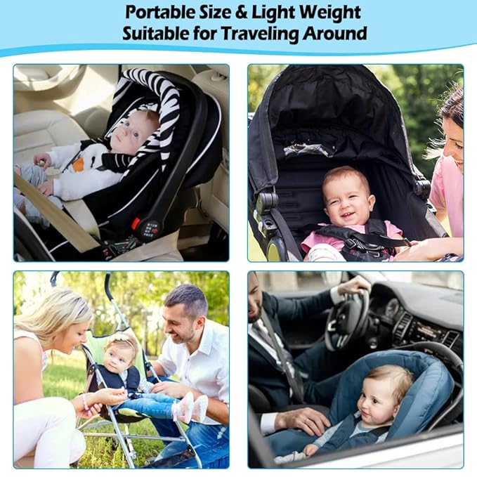 KAKIBLIN Baby Neck Pillow, Baby Travel Pillow, Baby Support Pillow,Upgraded Baby Neck Pillows for Car Seat Toddler Head and Neck Support Pillow for Car Seat, Pushchair(Unicorn)-BubblyBeeBaby