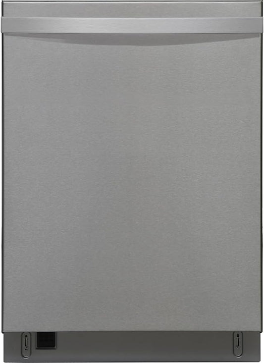 Kenmore Elite 24" Built-In Dishwasher - UltraWash Plus, TurboDry, QuietWash, SmartWash, TurboFlex Third Rack & Reach-Thru Handle - 15 Place Settings - 42 DBA - ENERGY STAR Certified - Stainless Steel-BubblyBeeBaby