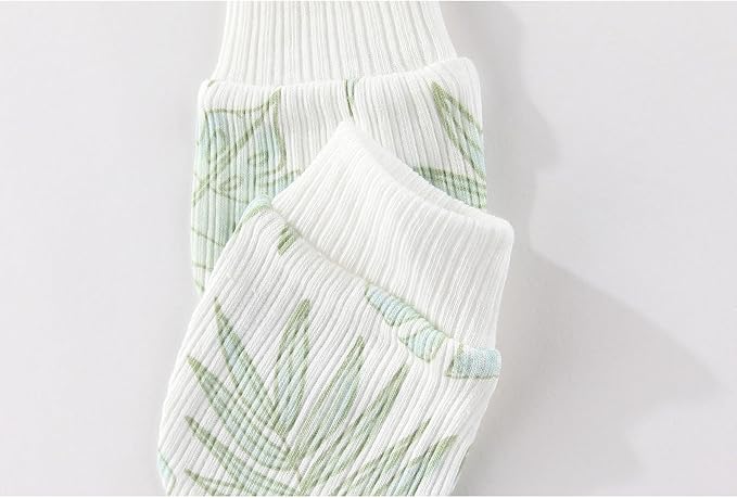 5 Pairs Baby Not Scratch Mittens 0-6 Months New Born Boy Girl Gloves Cute Infant Accessories-BubblyBeeBaby