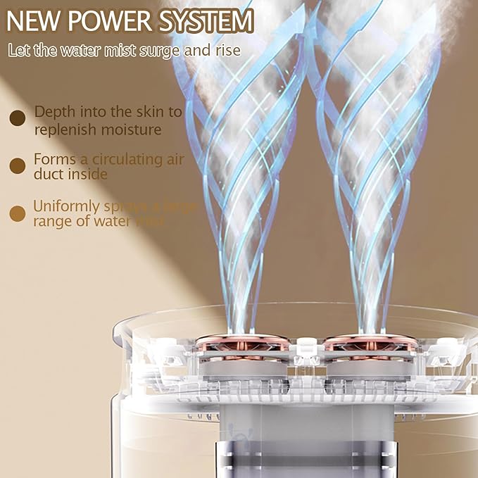 Humidifiers for Bedroom,Cool Mist Humidifiers Room Humidifier Colorful Breathing Light Silent Humidifier USB personal desktop humidifier, for baby bedroom travel office home-BubblyBeeBaby