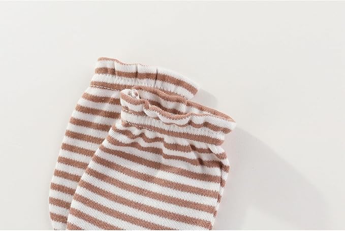 5 Pack Unisex New Born Boy Girls No Scratch Mittens Cotton Soft Baby Gloves Accessory 0-3 Months Infant Essentials-BubblyBeeBaby