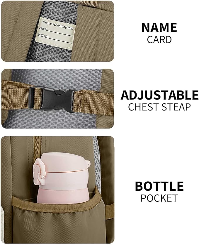 Kids Backpack for Boys: Boys Backpack 6-10 - Kindergarten Elementary School Bookbag for Boy-BubblyBeeBaby