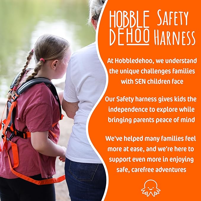 Hobbledehoo XL Child Harness, For Kids & Teenagers Aged 7+, Supporting Special Needs, Including Autism Safety Awareness-BubblyBeeBaby