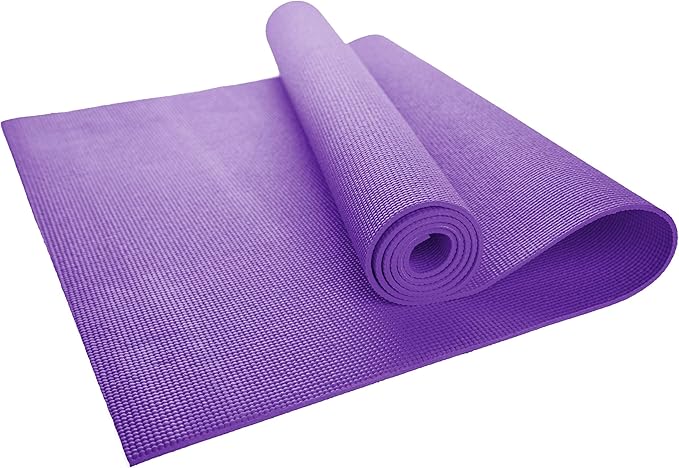 Hello Fit 10-Pack Yoga Mat, 68" x 24" Non Slip Exercise Mat, 4mm Thick Gym Mat for Fitness and Stretching, Bulk Non Toxic Yoga Mats for Schools and Studios-BubblyBeeBaby