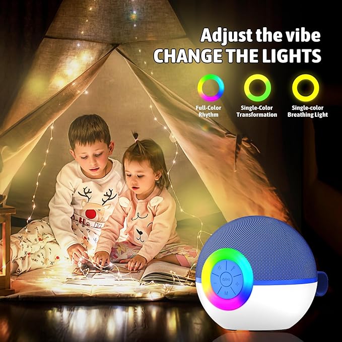 Karaoke Microphone Machine Toys for Kids Adults, Mini Portable Bluetooth Speaker with 2 Wireless Mics, Christmas Birthday Gifts for Boys Girls Ages 3 4 5 6 7 8 9 10 11 12+ Year (Blue)-BubblyBeeBaby