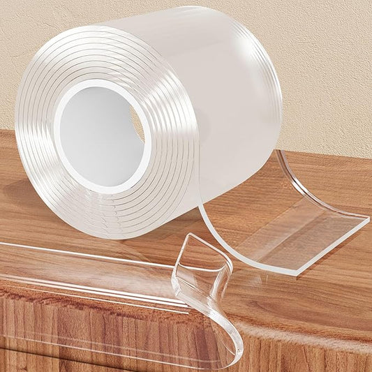 2.6 in x 13.12 FT,Clear Soft Corner Protectors for Furniture Strip,Sharp Edge & Table Bumper,Window Edge,Wall Protector, Soft Corner Guards Safe for Proof,Table Corner Protectors in Family-BubblyBeeBaby