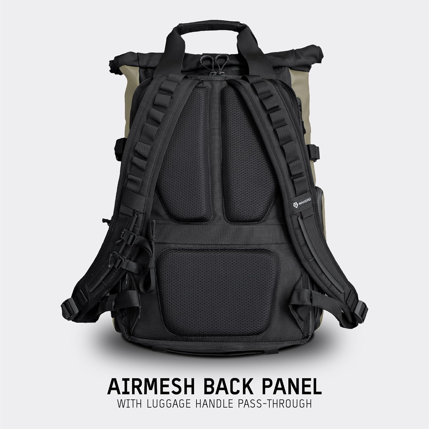 WANDRD PRVKE 21L, V3 Backpack: Weather-Resistant Travel & Camera Backpack with Laptop Sleeve, Quick Side Access, Clamshell Opening – Ideal Photography & Travel Bag (Yuma Tan)