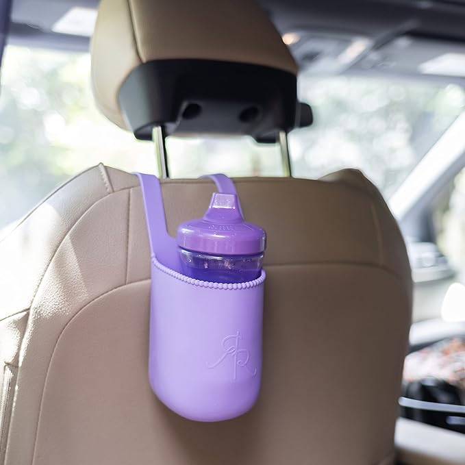 Ryan & Rose Cutie Holder Universal Stroller Cup Holder (Orchid)-BubblyBeeBaby