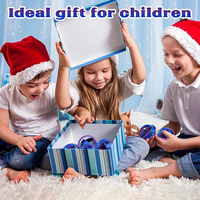 2-Pack 3D Printed Fidget Spinners for Kids & Adults - Stress Relief Toys for ADHD, Anxiety & Sensory Needs | Quiet Office Desk Toy & Party Favors - Birthday Goodie Bag Fillers for Kids-BubblyBeeBaby