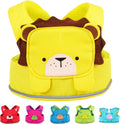 Trunki Toddler Leash - Fuss Free Toddler Walking Reins & Kids Safety Harness | Baby Leash for Kids – Leeroy Lion (Yellow)