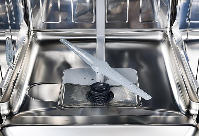 Kenmore Elite 24" Built-In Dishwasher - UltraWash Plus, TurboDry, QuietWash, SmartWash, TurboFlex Third Rack & Reach-Thru Handle - 15 Place Settings - 42 DBA - ENERGY STAR Certified - Stainless Steel-BubblyBeeBaby