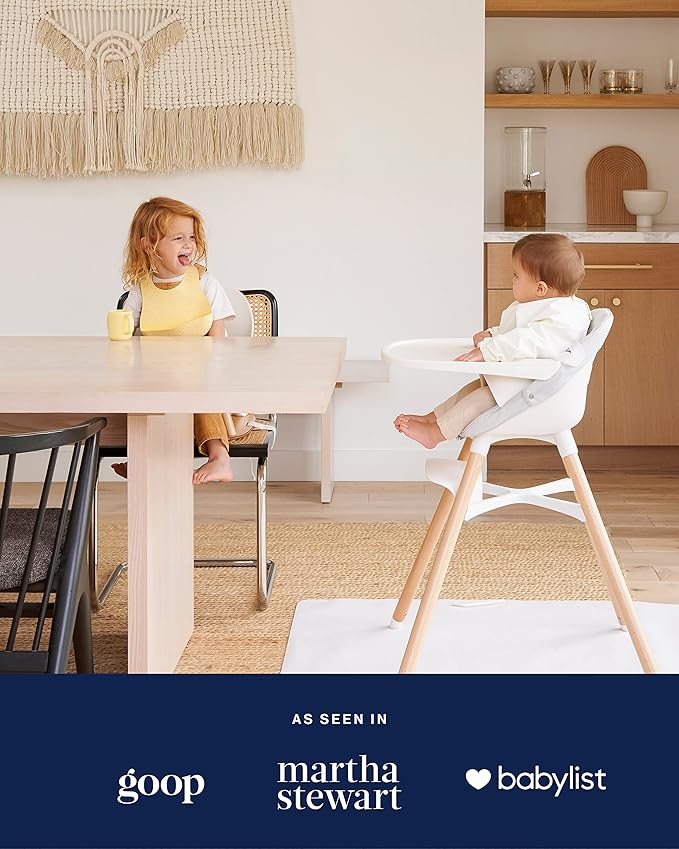 Lalo The Bib - Waterproof, Non-Toxic Silicone Baby Bib with Adjustable Neck Band & Silicone Food Pouch Catcher, Set of 2-BubblyBeeBaby