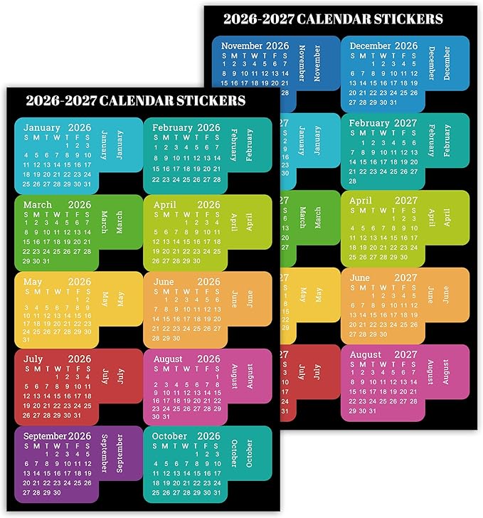 2026 Planner - JAN 2026 - DEC 2026, Planner Weekly and Monthly, Calendar Planner, 8.5" x 11", Leather Cover Planner with Thick Paper, Back Pocket with Notes Pages, Black-BubblyBeeBaby