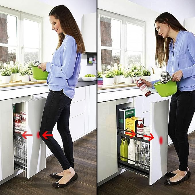 20Pack Push to Open Door Catch, Heavy Duty Touch Latch, Magnetic Push Latches Kitchen Door Push Release Latch for Cabinet for Kitchen Closet Door Closing & Drawer Closure Pop Out-BubblyBeeBaby