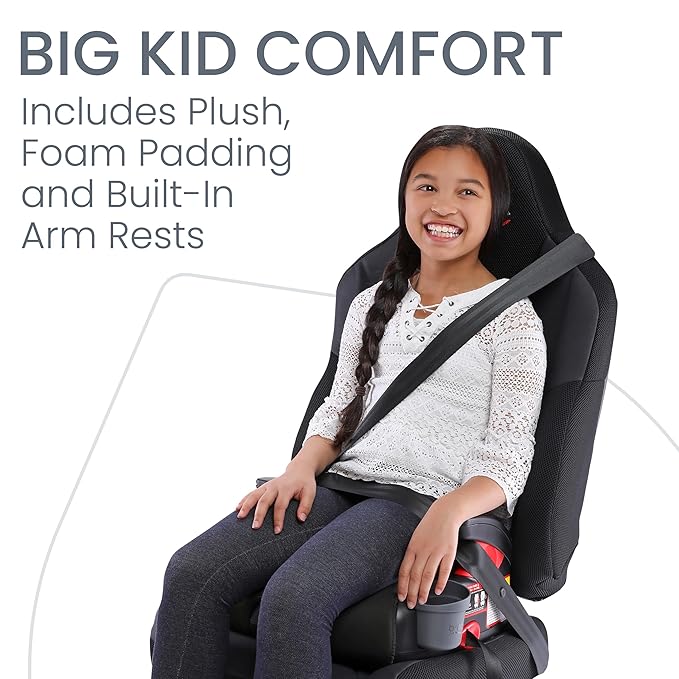 Britax Skyline 2-Stage Belt-Positioning Booster Car Seat, Dusk - Highback and Backless Seat-BubblyBeeBaby
