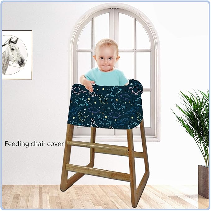 Car Seat Covers Canopy Cover - Multi-use Cover Carseat Canopy, Breathable Breastfeeding Cover, Car Seat Covers for Bbies, Boys & Girls Shower Gifts (Dark Blue Dinosaur)-BubblyBeeBaby