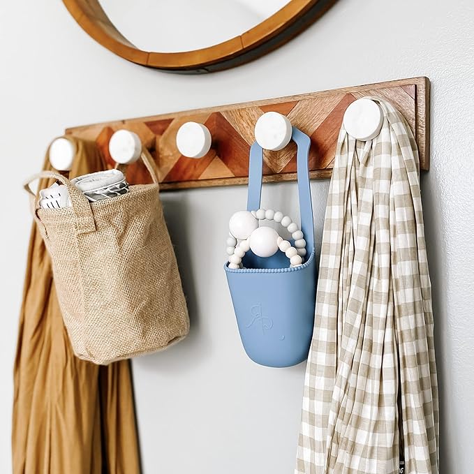 Ryan & Rose Cutie Holder Universal Stroller Cup Holder (Oxford)-BubblyBeeBaby