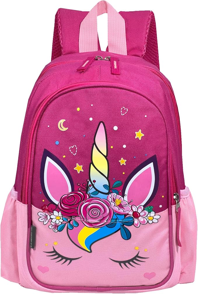 12 Inch Kids Toddler Preschool Travel Backpack Cute Cartoon Daypack-BubblyBeeBaby