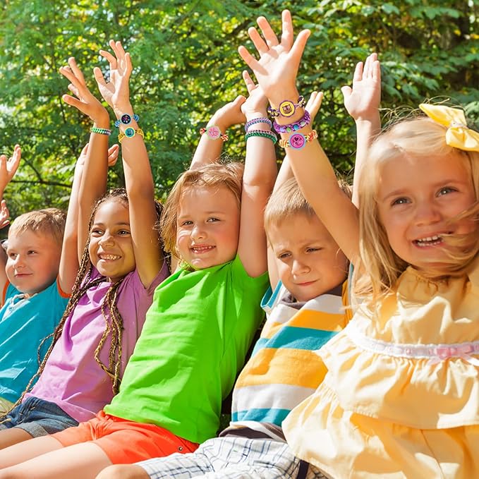 IQKidz Friendship Bracelet Making Kit - Make Bracelets Craft Toys for Girls Age 8-12 yrs, Cool Birthday Gifts for 6 7 9 10 11 Years Old Kids, Christmas Gift Set-BubblyBeeBaby