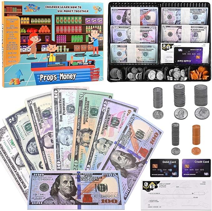 GOLDGE 333-Piece Math Set for Kids 3-8: Number Learning Toys Develop Early Math Skills, Preschool Games for Boys & Girls, Multicolored Educational Toy Kit (Second Edition-333PCS)-BubblyBeeBaby