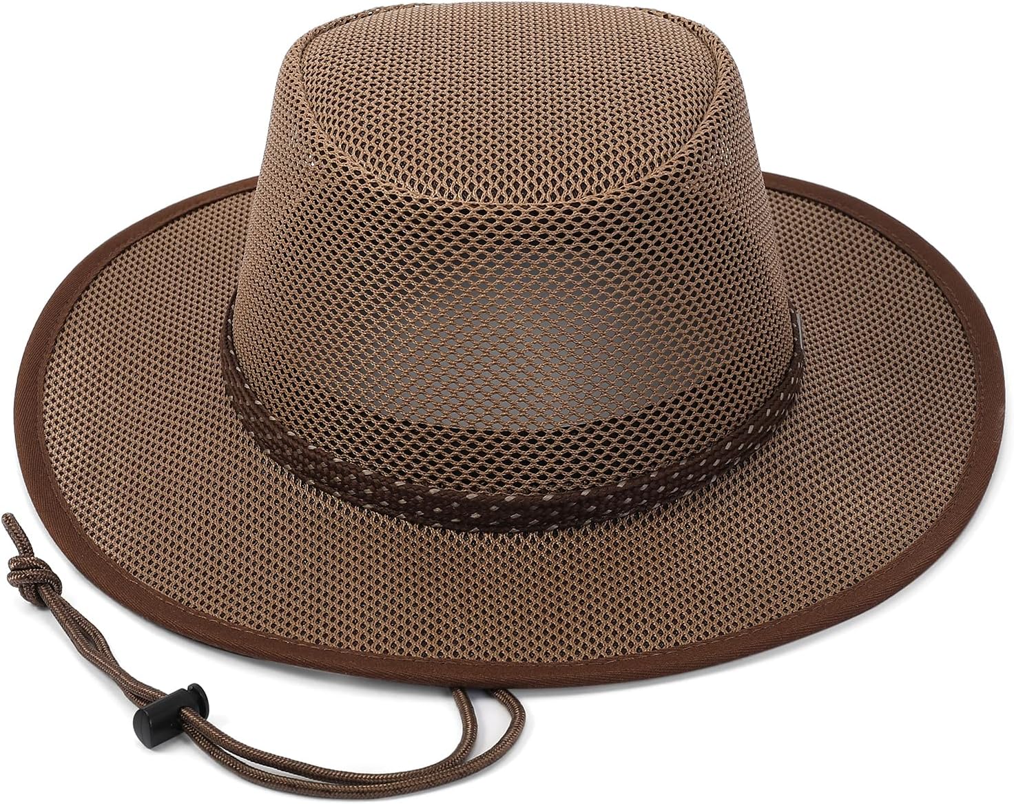 Elias Mesh Breezer Hat for Men & Women - Lightweight Breathable Sun Protection with Wide Brim
