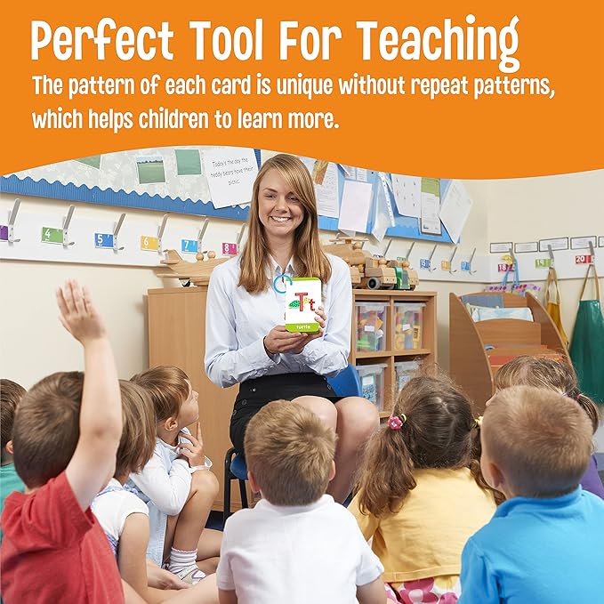 180 Toddler Learning Flashcards, Educational Tool for Preschoolers-BubblyBeeBaby