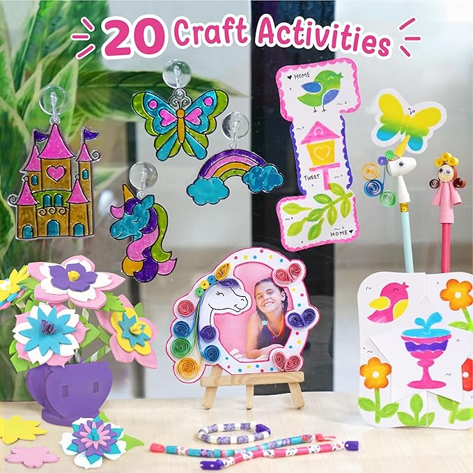Imagimake Fabulous Craft Kit | Creative Toy & DIY Set | Arts and Crafts for Kids | Activity Craft Kits | Gifts for 5 6 7 8 9 10 11 12 Years-BubblyBeeBaby