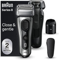 Braun Series 8 8567cc Electric Razor for Men, 4+1 Shaving Elements & Precision Long Hair Trimmer, 5in1 SmartCare Center, Close & Gentle Even on Dense Beards, Wet & Dry Electric Razor, 60min Runtime
