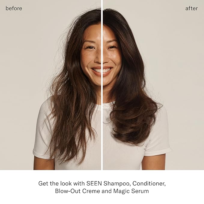 SEEN Shampoo - Scented - Non-Comedogenic & Sulfate-Free Hair Shampoo- Dermatologist-Developed - Safe for Sensitive & Acne Prone Skin-BubblyBeeBaby