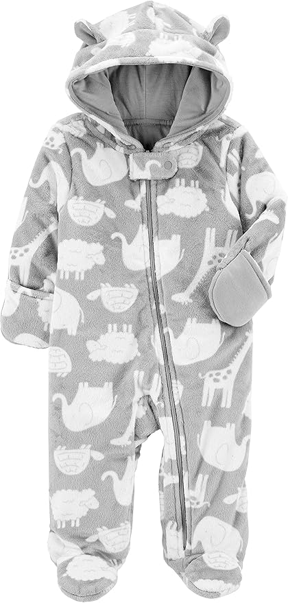 Simple Joys Kid's Pram Ivory Bear Outerwear-BubblyBeeBaby