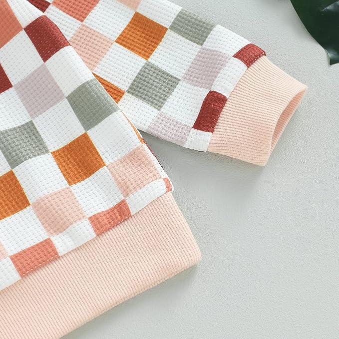 0-4T Toddler Boy Girl Halloween Outfit Fall Clothes Ghost Long Sleeve Sweatshirt Top Pants Baby Halloween Clothes-BubblyBeeBaby