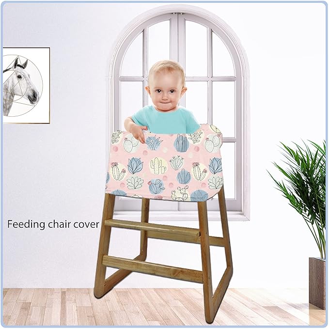 Car Seat Covers for Babies - Multi- use Nursing Carseat Canopy, Breastfeeding Covers, Baby Shower Gifts for Boys and Girls (Cactus)-BubblyBeeBaby