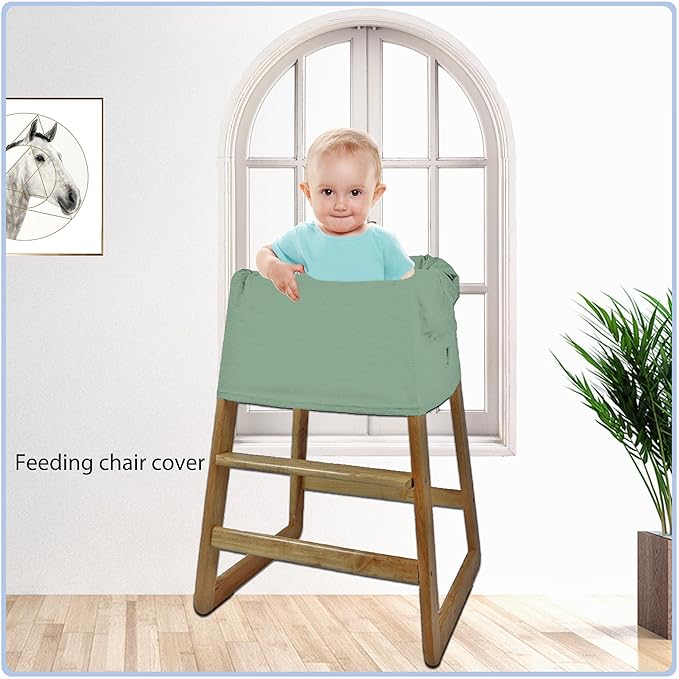 Car Seat Covers Baby - Multi-use Cover Carseat Canopy, Breathable Breastfeeding Cover, Car Seat Covers for Bbies, Boys & Girls Shower Gifts (Light Green)-BubblyBeeBaby