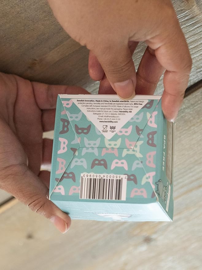 Herobility Double Anti-Colic Silicone Nipples, Baby Bottle Teats, Breast Like Shaped Nipples - Fits Herobility's & Eco Baby Bottles | Pack of 2 (Extra Large Size)-BubblyBeeBaby