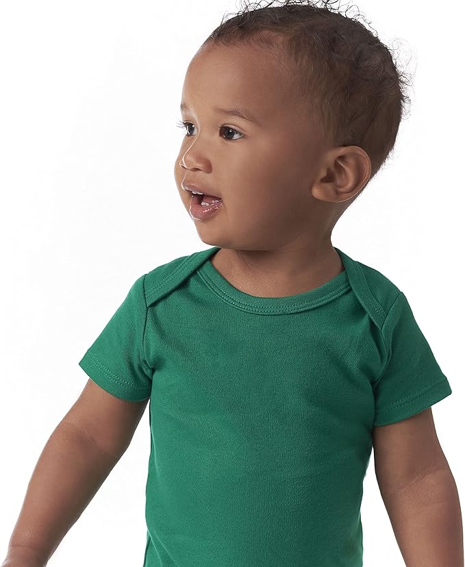 Gerber baby-boys 5 Pack Onesies Multi-packs Bundle Interlock 180 Gsm-BubblyBeeBaby