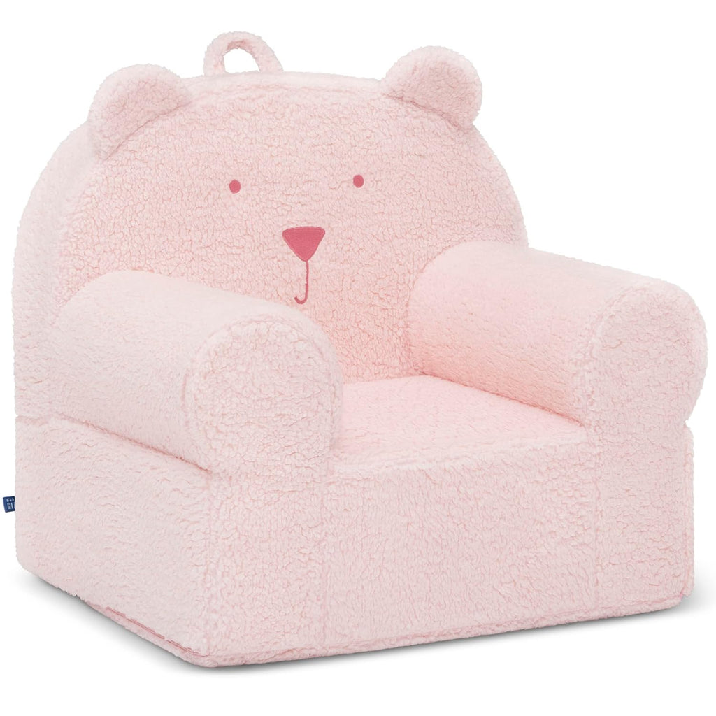 GAP babyGap Sherpa Bear Chair - Greenguard Gold Certified, Blush