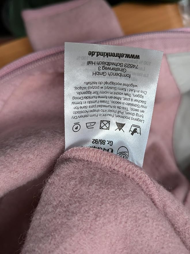 Ehrenkind® WOOLEN JUMPSUIT for Infants and Kids, Warm infant One-Piece made of natural virgin wool with zipper-BubblyBeeBaby