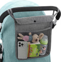 Accmor Universal Stroller Organizer, Mesh Bag Fits for Uppababy, Nuna, Britax, Doona Strollers, Non-Slip Adjustable Stroller Mesh Cargo Net Storage Caddy Accessories