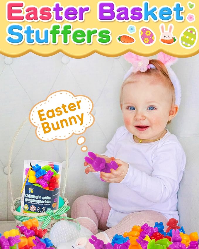 Counting Animals Montessori Toys for 3 4 5 Years Old Boys Girls, Preschool Learning Activities Kindergarten Educational Sensory Toys Gifts for Kids Toddlers Ages 3-5, 4-8-BubblyBeeBaby