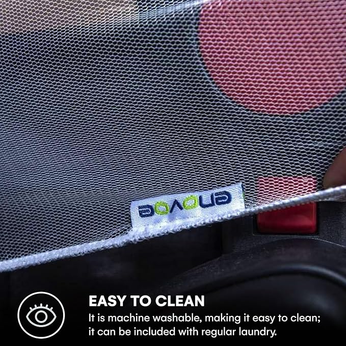 Enovoe Mosquito Net for Stroller, Bassinet, Cradle - Blue Baby Mosquito Net Cover for Playards, Pack N Plays, Mini Crib-BubblyBeeBaby