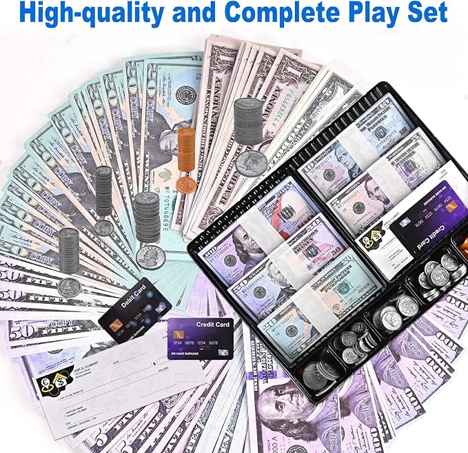 GOLDGE 333-Piece Math Set for Kids 3-8: Number Learning Toys Develop Early Math Skills, Preschool Games for Boys & Girls, Multicolored Educational Toy Kit (Second Edition-333PCS)-BubblyBeeBaby