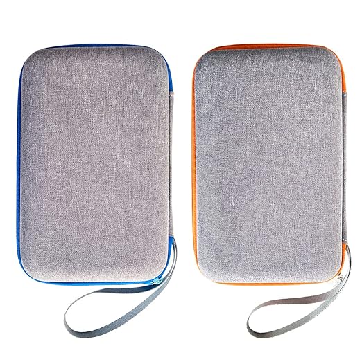 JCHPINE Hard Carrying Case for GiiKER Super Slide Brain Games, Protective Storage Holder for GiiKER Brain Teaser Puzzles Interactive Handheld Game Console Accessories (Blue Case Only)-BubblyBeeBaby