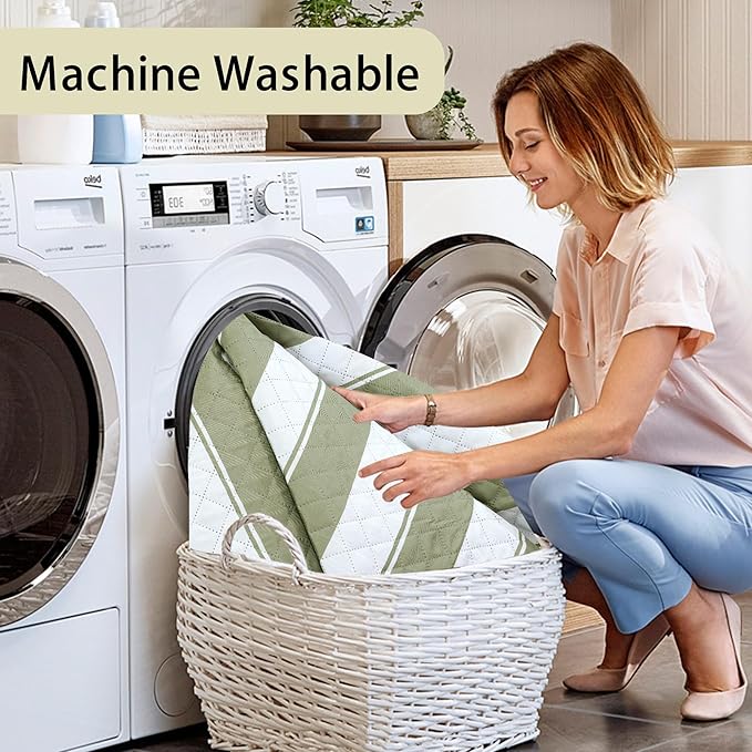 HX&OD Outdoor Picnic Blanket Extra Large, 80”x60” Waterproof Picnic Mat Foldable Camping Blanket Portable with Carry Strap for Beach Mat (Green)-BubblyBeeBaby