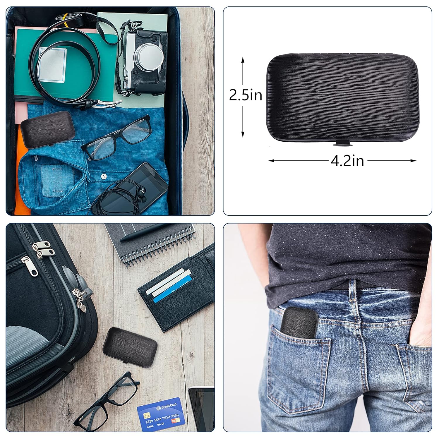 Nail Clippers Set Professional Manicure Set Grooming Kits Stainless Steel Travel Manicure Pedicure Kit Nail Care Tools Nail Kit with Travel Case Personal Care Tools Gifts for Men Women