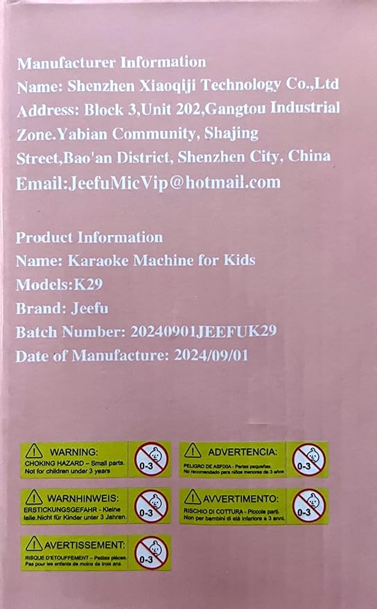 Karaoke Machine for Kids, Toys for 3-12 Years Old Girls Gifts, Kids Karaoke Microphone Machine Toy, Best Fun Christmas Birthday Gifts for 5 6 7 8 9 10 11 Years Teens Girl Boys Beige 2 Mic-BubblyBeeBaby