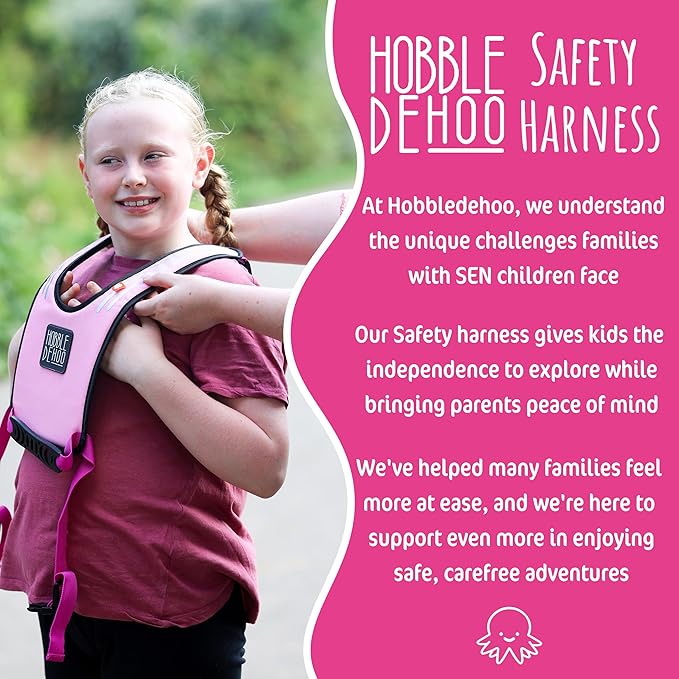 Hobbledehoo XL Child Harness, For Kids & Teenagers Aged 7+, Supporting Special Needs, Including Autism Safety Awareness-BubblyBeeBaby