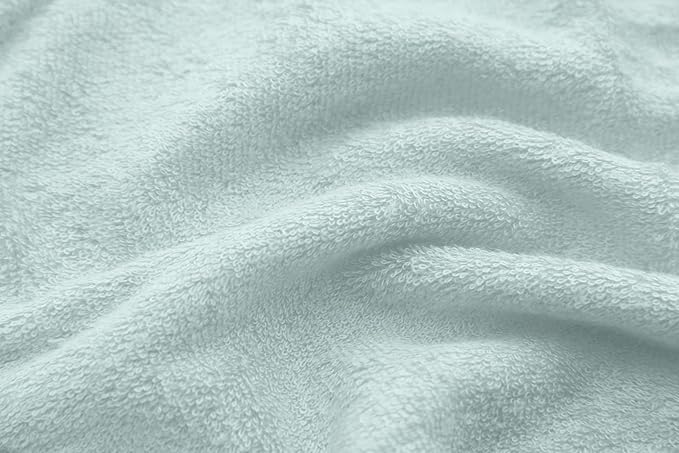 HIPHOP PANDA Baby Washcloths, Rayon Made from Bamboo - 2 Layer Ultra Soft Absorbent Newborn Bath Face Towel - Reusable Baby Wipes for Delicate Skin - Green, 6 Pack-BubblyBeeBaby