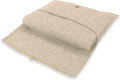 Jet&Bo 100% Pure Cashmere Travel Blanket & Storage Pouch Sand 60" x 45" in Gift Box